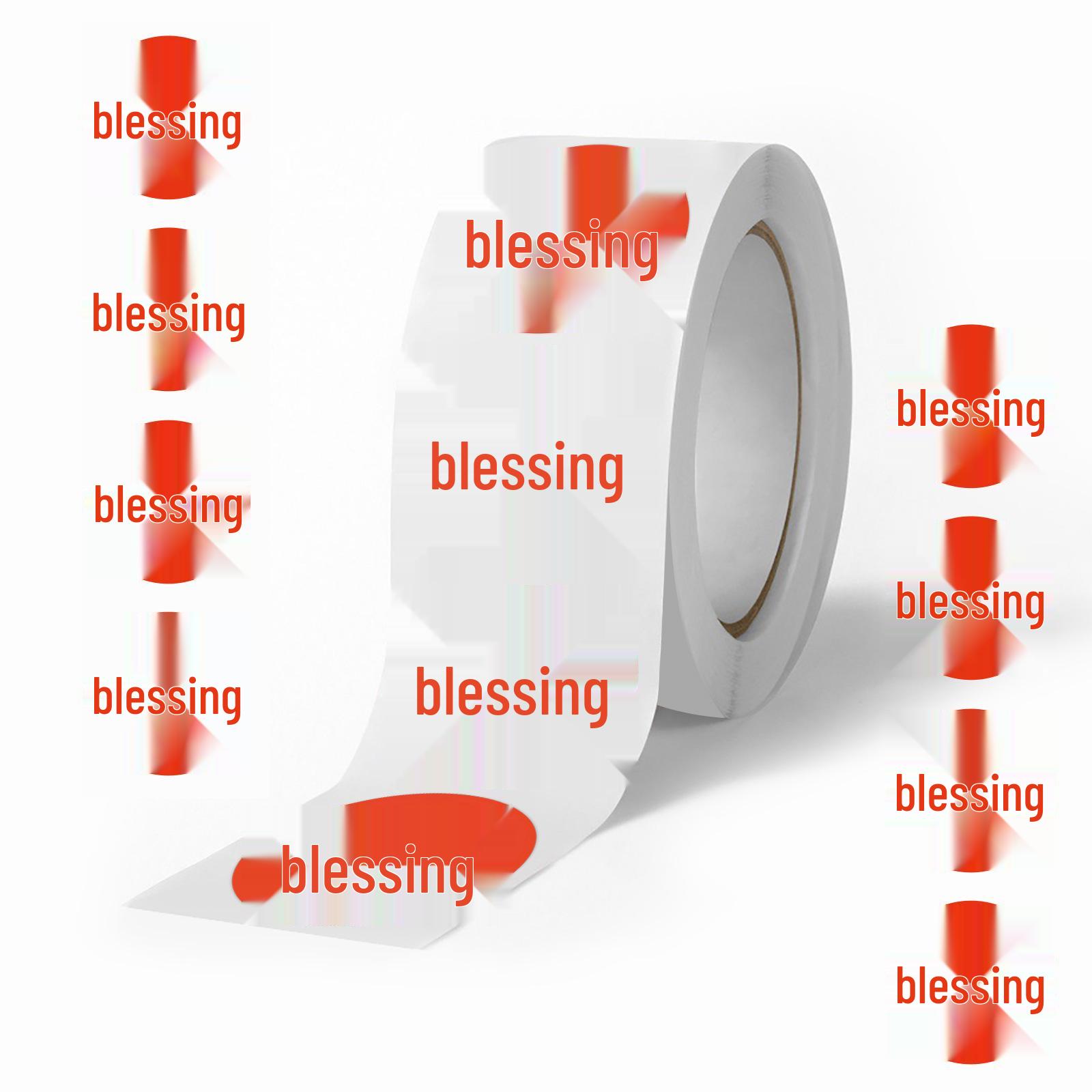 

Golden Fortune Decorative Round Sealing Sticker Roll (300 Stickers) for Student Notebooks