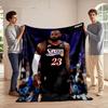 Basketball Player on Blanket for all seasons blanket lunch break throw gift