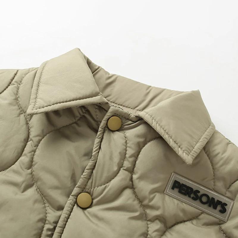 Autumn Kids Jacket Winter Boys Solid Color Thick Plus Velvet Warm Coat Teen Children Outerwear Clothing