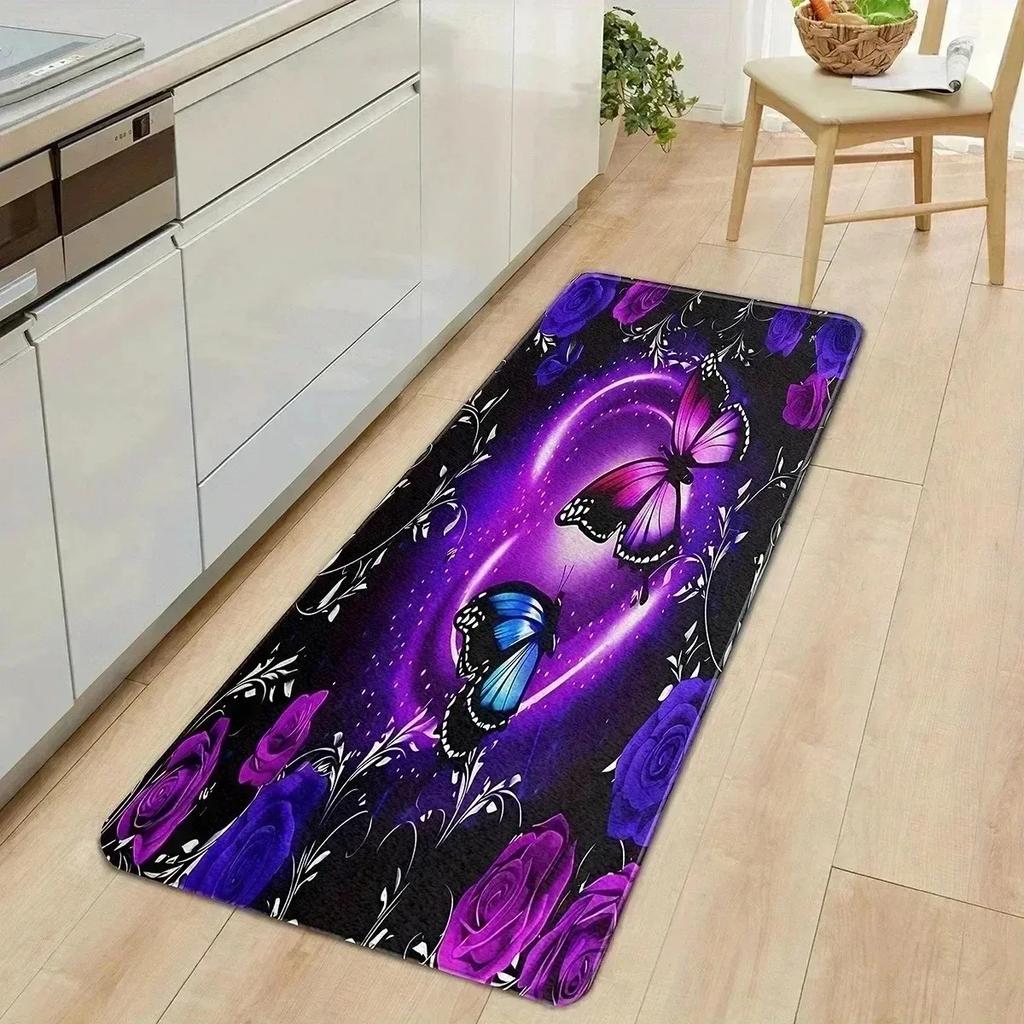 1PC Dragon Pattern Living Room Mats Door Mats Kitchen Rugs Non-Slip Bathroom Rugs Bath Mat Carpet for Home Sink Laundry Decor