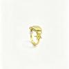 Ancient Sand Gold Pearl Star Open Adjustable Ring for Women - Creative New Design