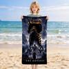 Custom Name Epic Odyssey Stylish Digital Printing Beach Towel Quick‑Drying Absorbent Blanket for Beach Pool Gym Travel
