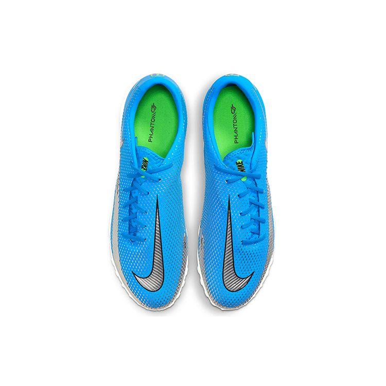 Nike Phantom GT React Pro Comfortable Versatile TF (Rubber Studs) Shock Absorbing Non-Slip Wear-Resistant Soccer Shoes Men Soccer Shoes CK8468-400