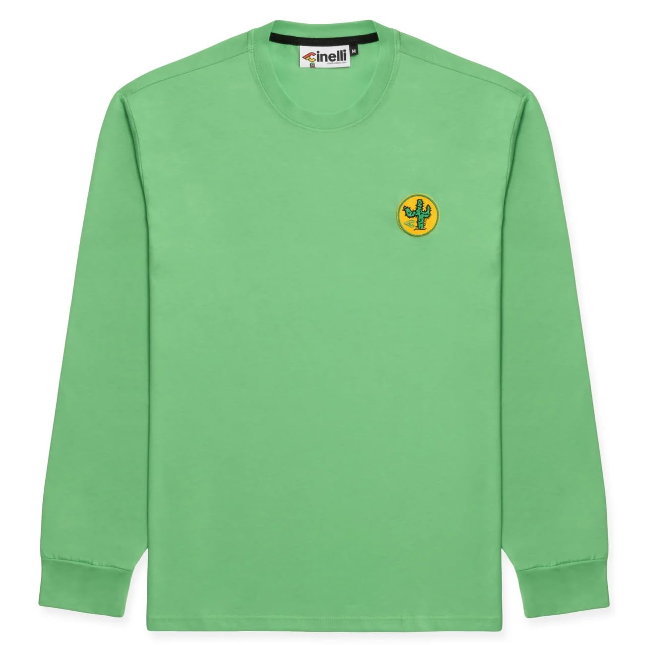 

Футболка с длинным рукавом Gruppo Cactus Anniversary 75th, размер S, Юбилейная, Зеленая,