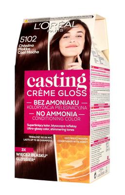 Casting Creme Gloss Farbcreme Nr 5102 Kühles Mokka 1 Pack.