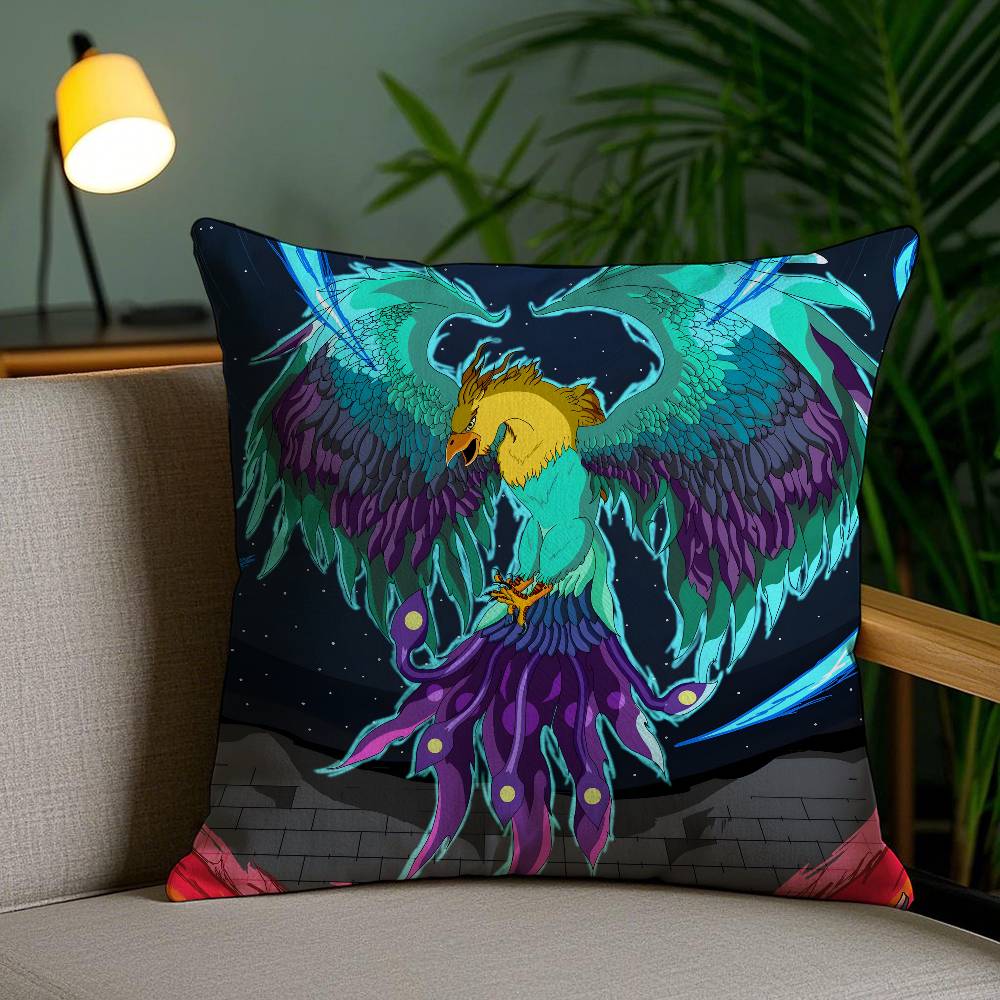 Game Vampire Survivors-S Pillow Case Anti-dustmite Pillowcase Invisible Zipper Silky Short Plush Sofa Cushion Cover