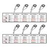 Top Guide Rod Guide Stainless Steel Fishing Rod Tip 16