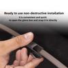 Durable Plastic Car Storage Hook, Streamlined Wall-Mounted Organizer for Car Glove Box & Interior Accessories