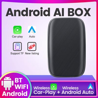 Wireless Carplay Auto Adapter for VW Ford Toyota Hyundai KIA Car for Netflix YouTube Video Android 8.1 System AI Box BT5.0 Wifi