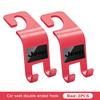 Car Seat Back Hook Mobile Phone Bracket Handbag Hanger Interior Accessories For Jeep Cherokee Patriot Liberty Wrangler JK JL AMY1