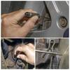 Car Brake Pad Inspection Pen Ruler Brake Pad Measuring Tool Suitable For 6Mm / 0.2 Inch Thickness, Brake Pad Gauge