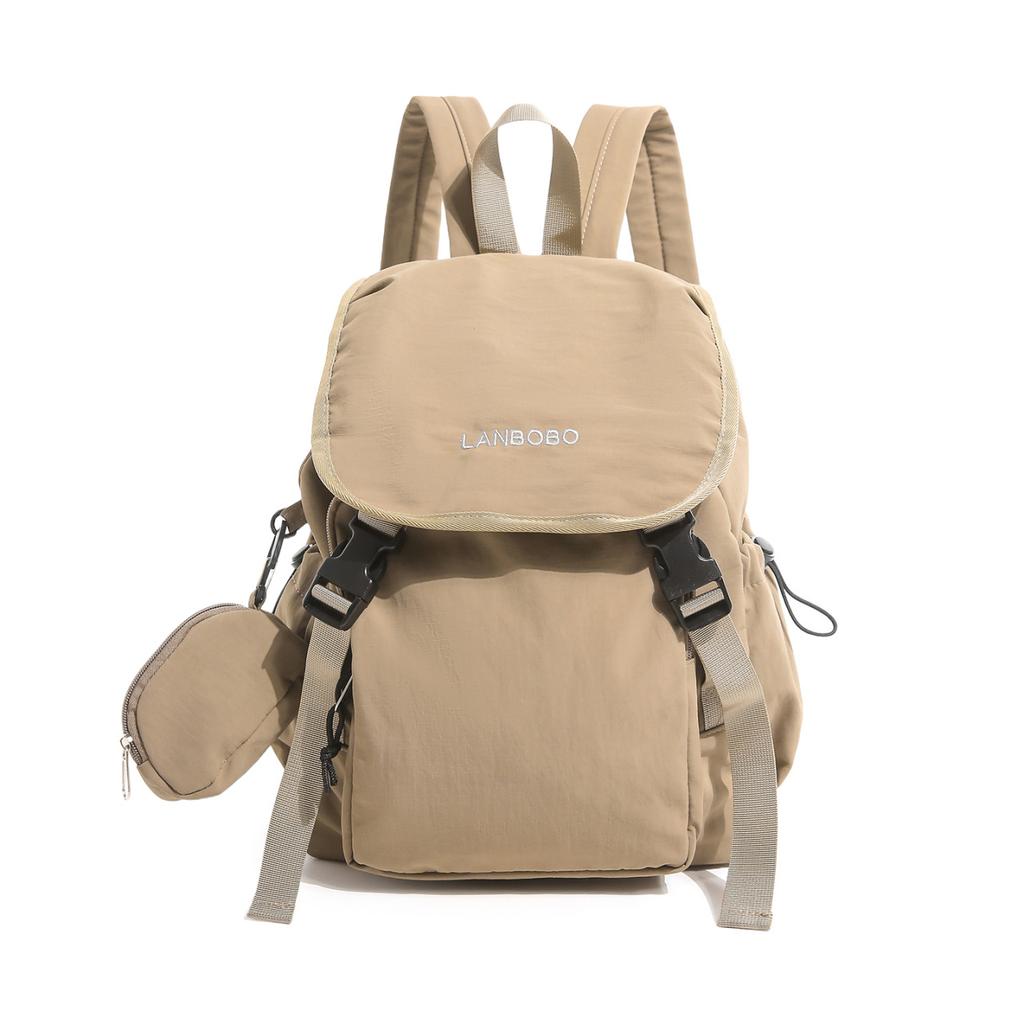 Schoolbag1011 New Student Schoolbag Unisex Outdoor Leisure Travel Large Capacity Backpack Fashion Versatile Backpack