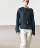 Masimodutti Open Knit Cotton Blend Sweater