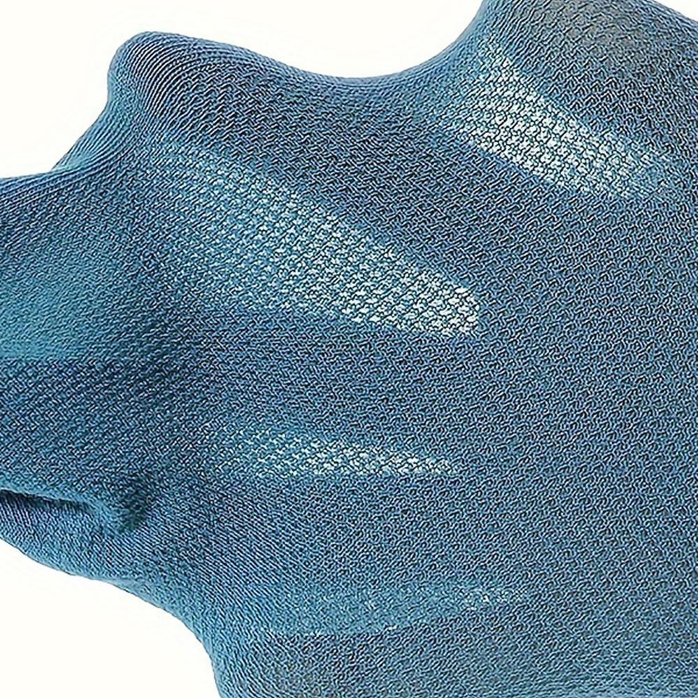 5/10 Pairs Men's Socks High Quality Women's Low Cut Round Neck Ankle Socks Sports Mesh Breathable Summer Autumn Men's Boat Socks