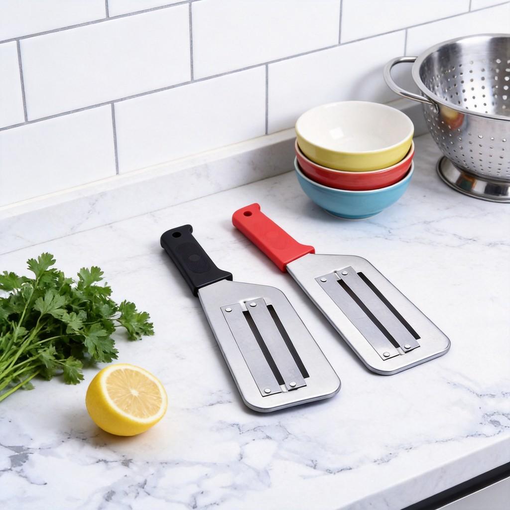 Stainless Steel Kitchen Chef Slicer Set With Sharp Blades For Home Cooking And Fruit Preparation
