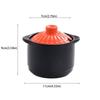 Japanese Style Ceramic Seasoning Jar Dust-proof Condiment Container Spices Storage Box  Salt