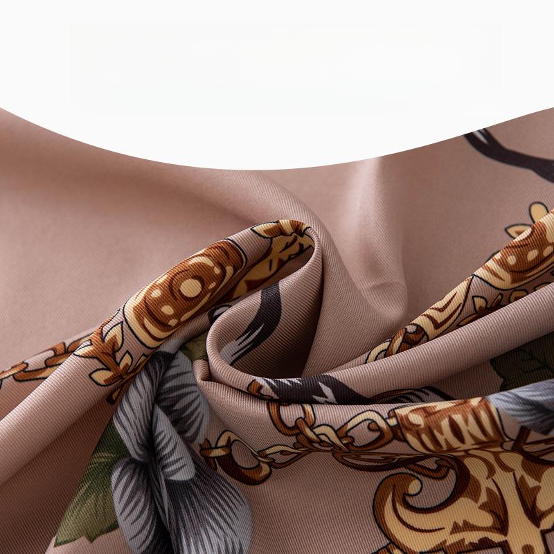 Farbspleißung Imitatseidenschal Mädchen süß 70cm klein frisch Imitatseide Schal