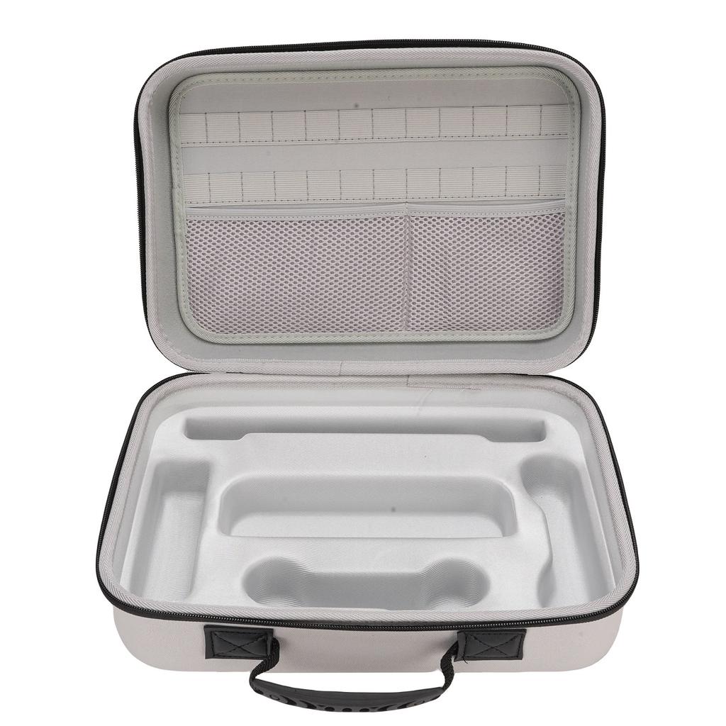 Spielkonsolen-Tragetasche Passend für Switch 2 2025 Schutzhülle Hartschale Tragbare Reisetasche mit 2 Taschen Weiß