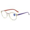 Shell Paper Anti-Blue Reading Glasses Fashionable Round Versatile Reading Glasses Comfortable And Elegant Temperament Reading Glasses