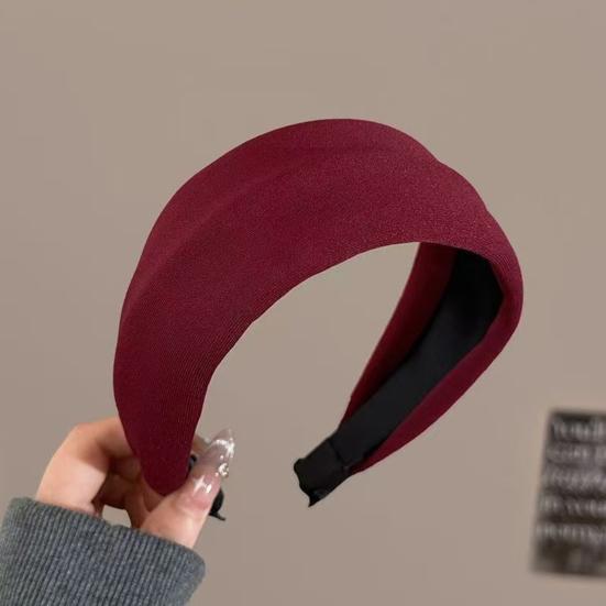 Women Headband Non-woven Fabric Wide-brimmed Headband Washing Face Makeup Small Face Hair Hoop Hair Accessory