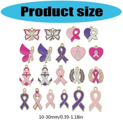 Set of 20 Creative Oil Drip Pattern Alloy Charm Jewelry Making Supplies Keychain Pendants Suitable for Necklace Crafting