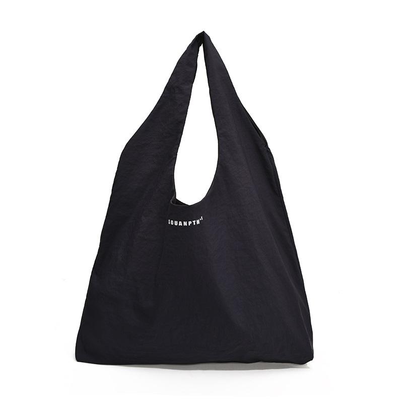 New summer big bag shopping bag quick-drying canvas bag handbag tote large-capacity shoulder women's bag student bag