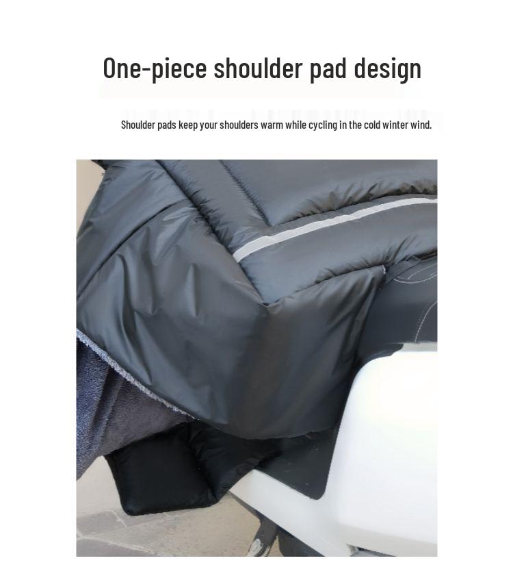 Heavy-Duty Winter Windproof Cover for Electric Vehicles