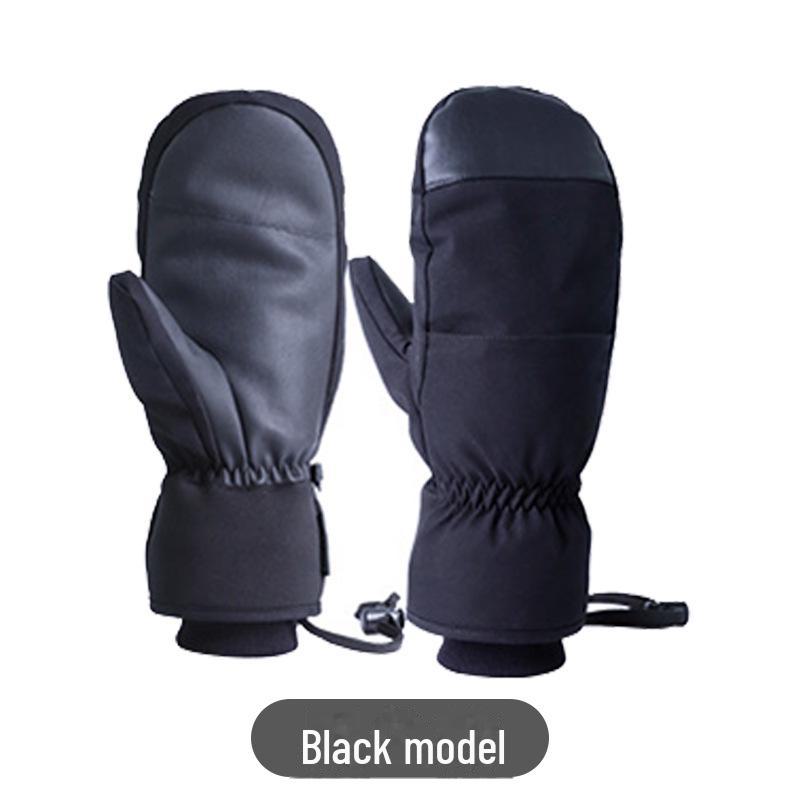 

Водонепроницаемые, износостойкие зимние лыжные перчатки – теплые, холодостойкие, с пятипалым дизайном и подкладкой M