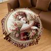 1PC Portrait Lace Umbrella-8-Rib Reinforced, Automatic Open, Lightweight & Durable, Cute Fashion Accessory for Outdoor-W9229