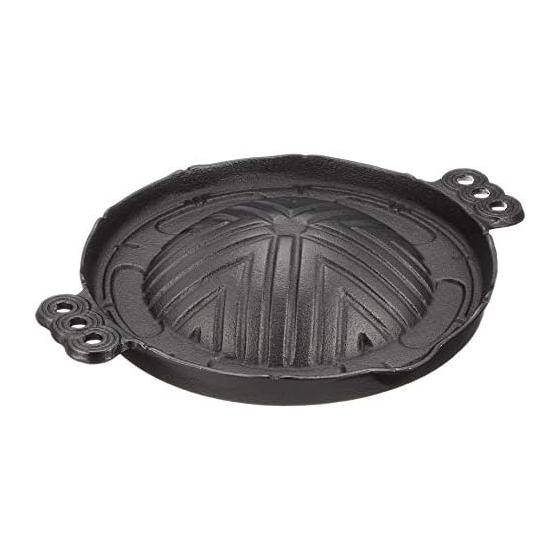 Iron Genghis pot 22cm, no hole, cast iron QGV12122