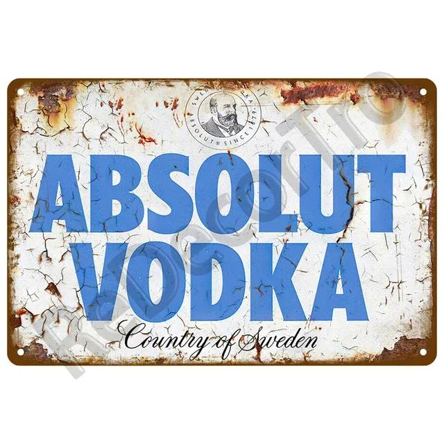 Vintage Metal Tin Sign Plate  Cold Beer Poster Wall Art Decoration for Bar Pub Club Man Cave  Iron Painting Home Decor