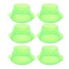 10Pcs Slug Collars PP Green Transparent Slug Snail Protective Collar Garden Cloches for Household