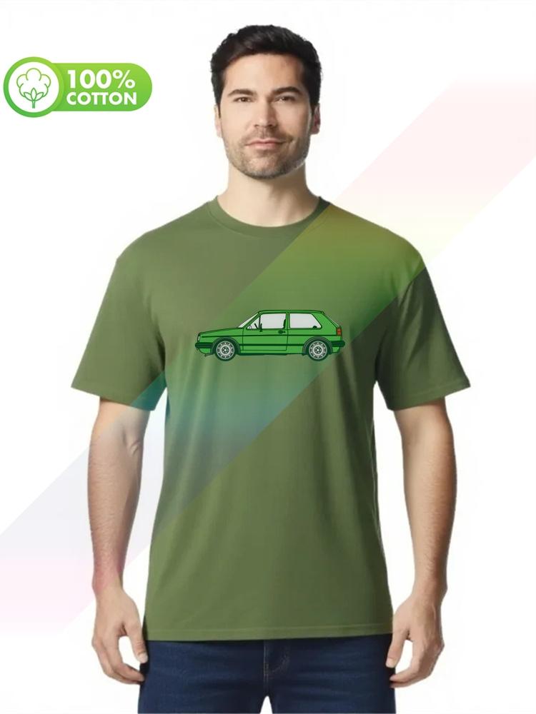 100 Cotton Round Neck Heavy Weight Unisexs Tshirt MK2 Golf Westy Green S3XL Tops Tees