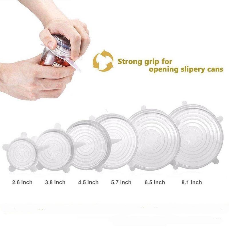 Eco-Friendly Silicone Stretch Food Lids
