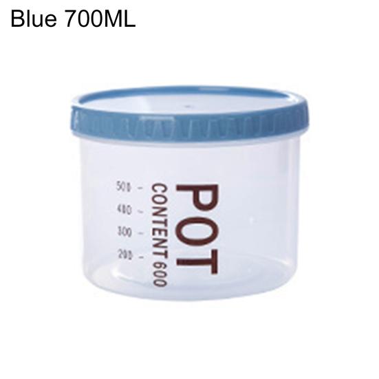 700/900 ml runder Lagertank, rutschfester Premium-Milchpulver-Lagertank