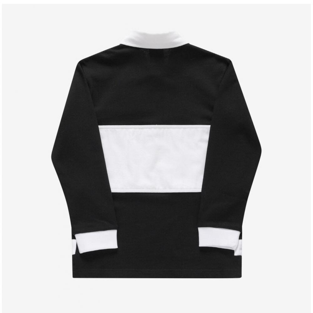 Givenchy H25466 09b Polo Copii cu Mânecă Lungă și Tricou cu Imprimeu Logo Bicolor