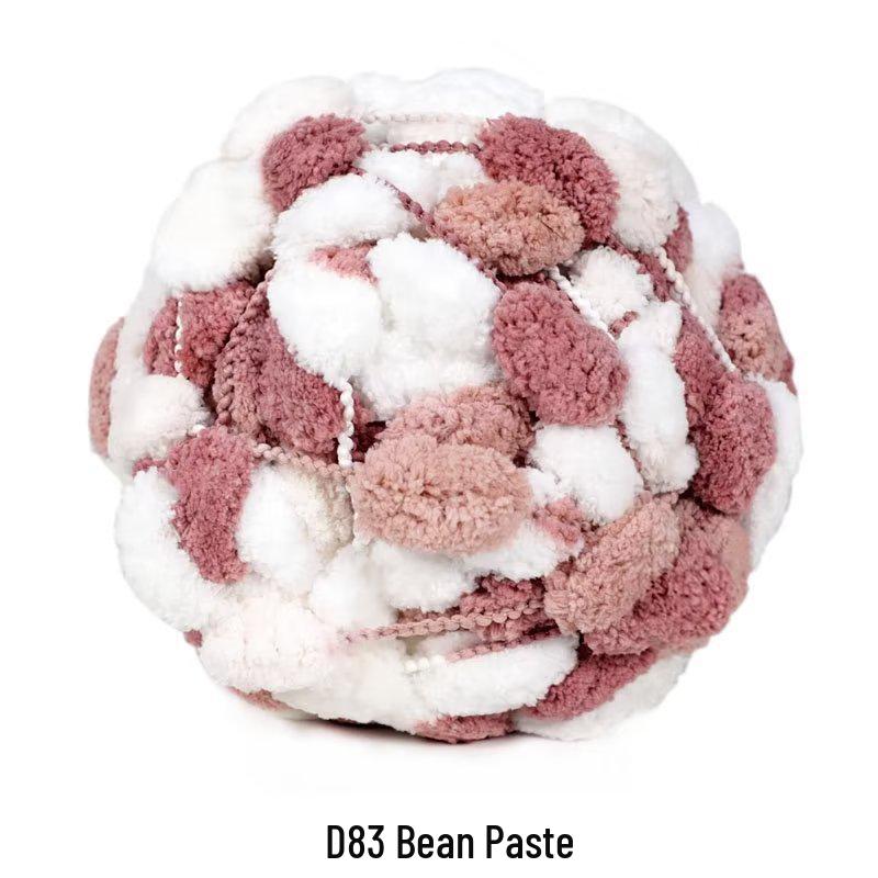 Dickes Woll-Perlgarn für handgestrickte Sofa- und Autositzkissen