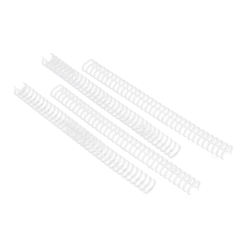 100PCS Double   Wire Binding Spines 9Celsius16 Inch 34   3:1 Pitch 120 Sheet Capacity   Spiral Binding Coil for Student Coworker