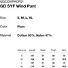 Thisisneverthat Gd Syf Wind Pant Plum