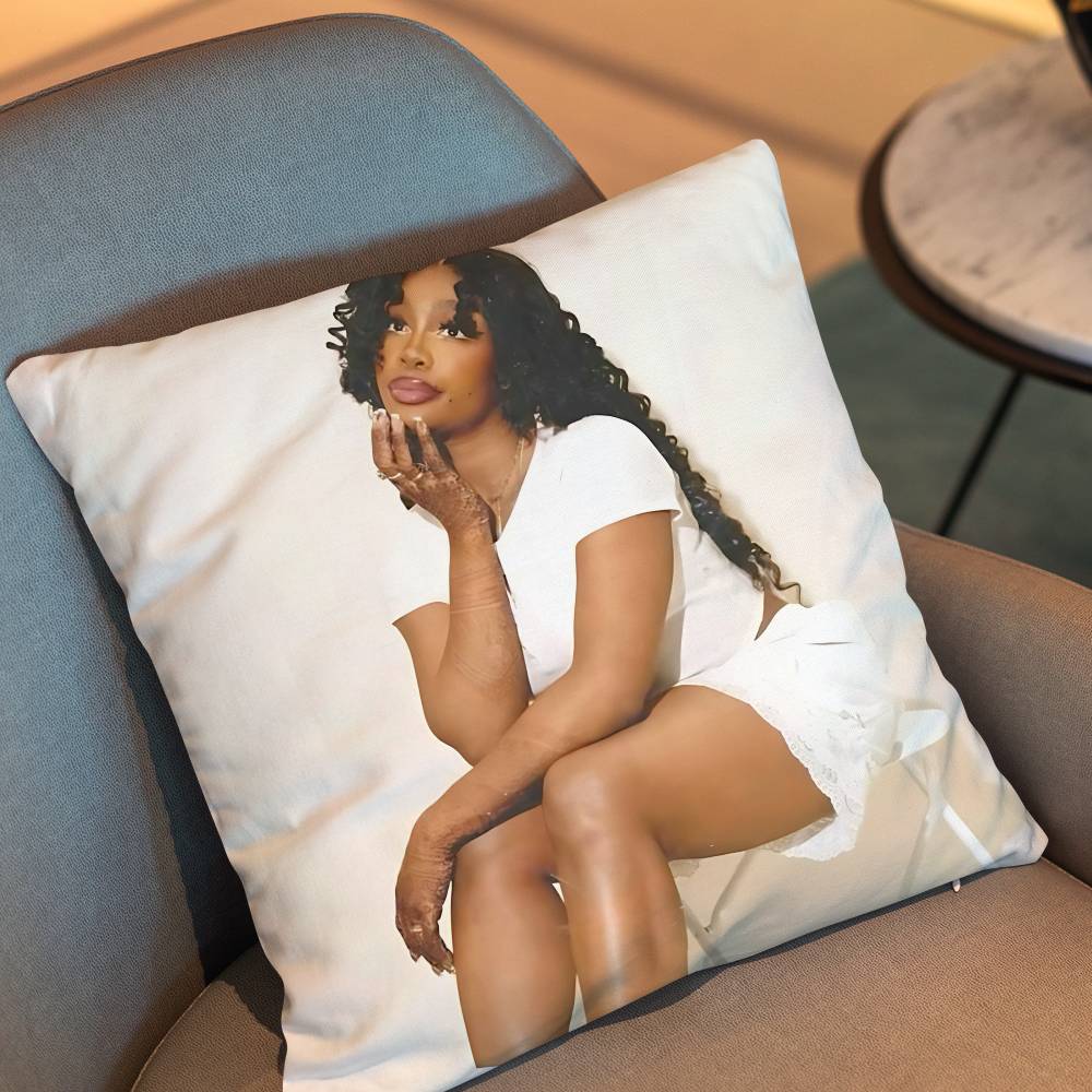 Hot Sos Ctrl Sza Pillow Cover Living Room Sofa Cushion Cover Bedroom Room Bed Pillow Cover Home Decoration