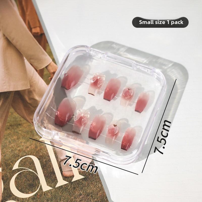 

5 шт. Пылезащитный органайзер для бейджей, карточек, ювелирных изделий, нейл-арта 7.5*7.5cm(5Pcs)