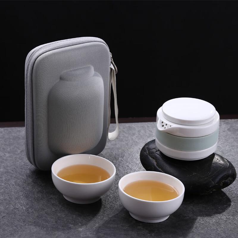 

Yuanchu Gewu Huadeng TST3009 Portable Ceramic Tea Set