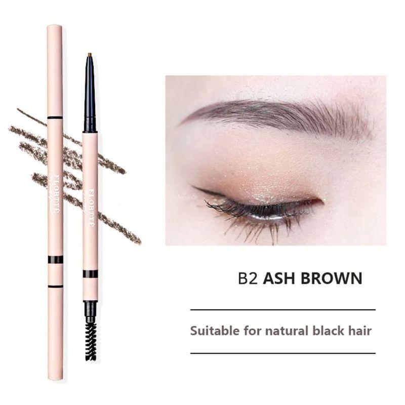 FLORTTE - 2 In 1 Eyebrow Pencil - 5 Colors (1-5)