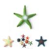 Authentic Sea Star Animal Models For Kids Educational Beach Toys Colorful Pvc Set