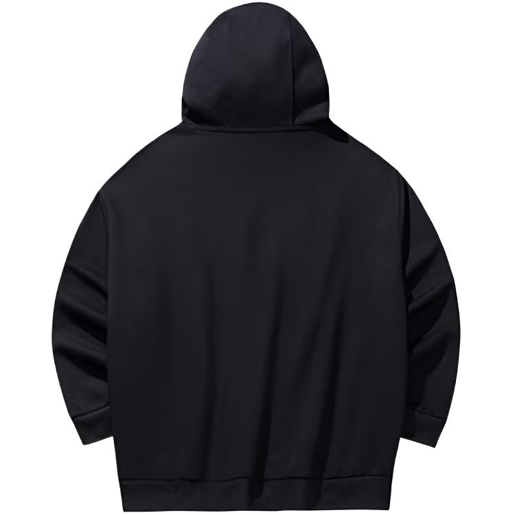 Anta Basketball Series Casual Simple Hooded Letter Print Pullover Loose Comfortable Versatile Long Sleeve Sweatshirt Unisex sweatshirt 972531706-4