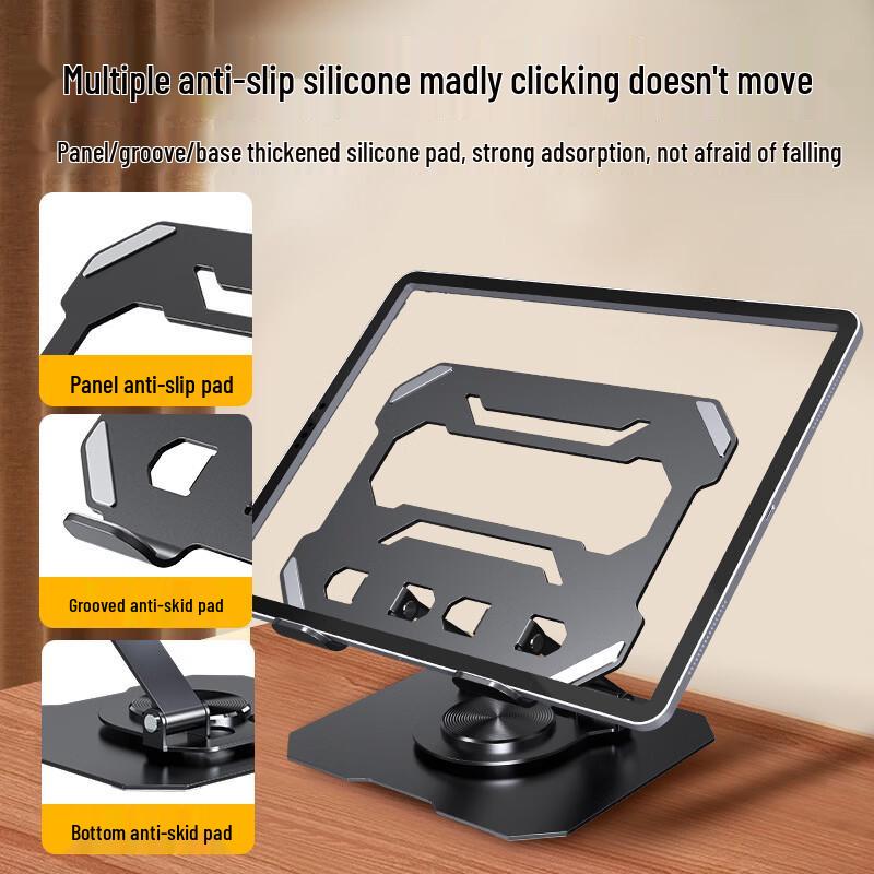 Ollymurs Rotating Metal Arm Phone Tablet Desktop Stand