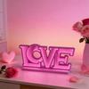 LOVE Valentine's Day LED Festive Atmosphere Light, Creative Gift Home Decor Light