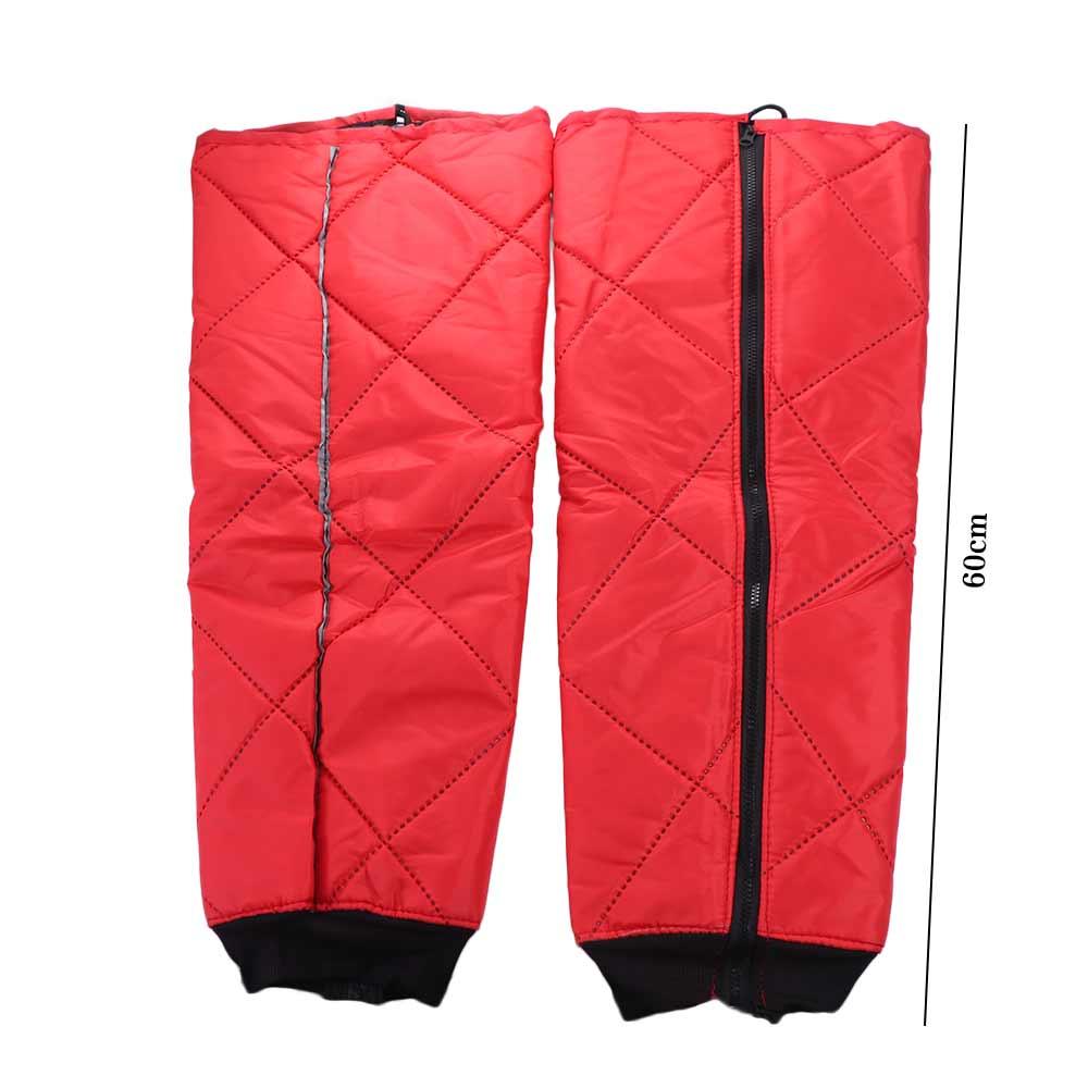2 pcs Waterproof Motorcycle Winter Knee Pads Full Chaps Windbreaker Protector Knees Unisex