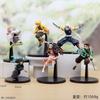 12-20cm  Anime Demon Slayer Figure Nezuko Tanjirou Zenitsu Inosuke Kyoujurou Giyuu Kawaii Qposket Figural PVC Model Toys Gift