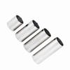 4pcs Stainless Steel Cylinder Tube Guitar Slide Tone Bar Accessory for Electric Guitar